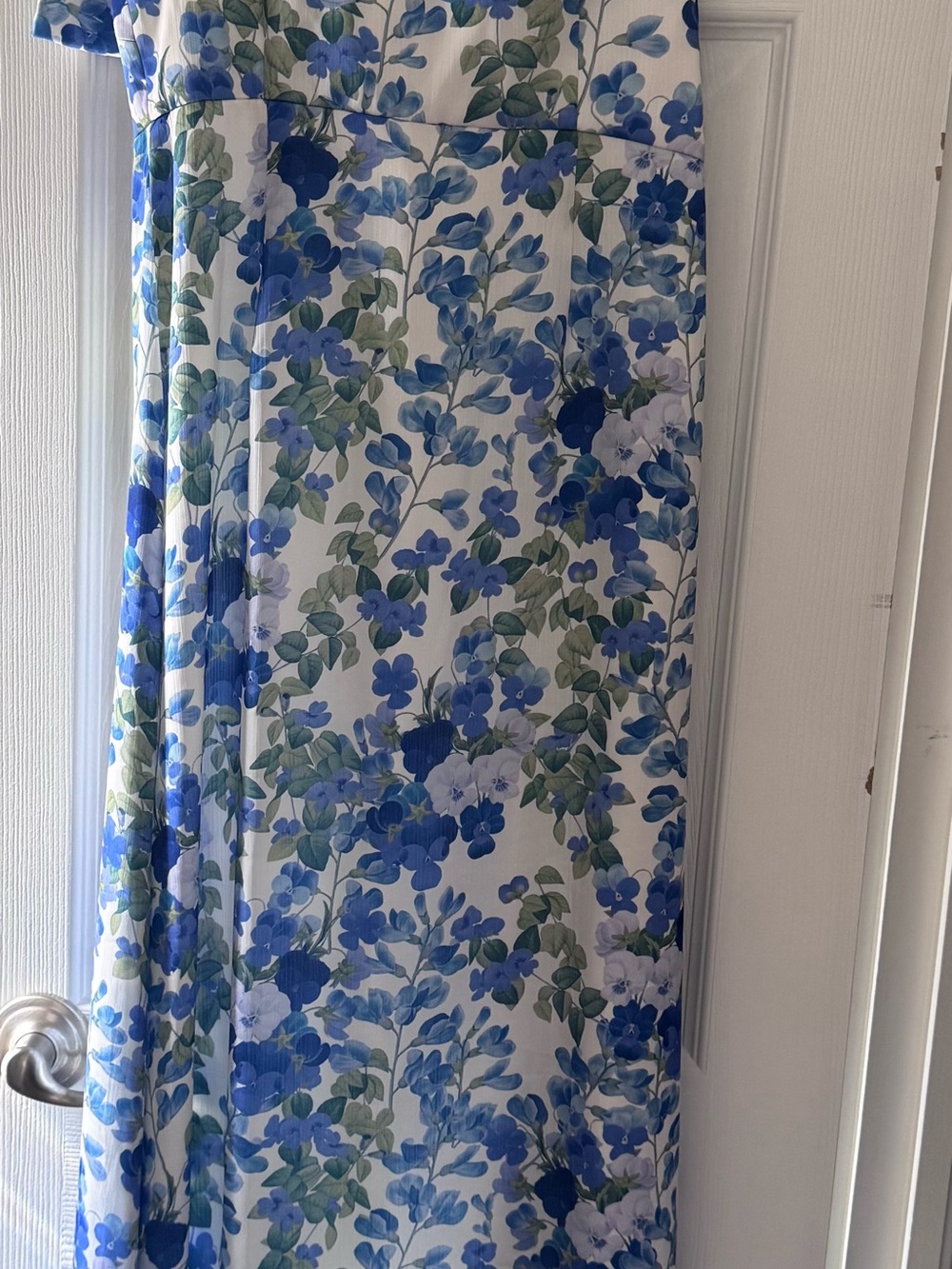 Sachin & Babi Chelsea Floral One Shoulder Gown 0 - Picture 4 of 5